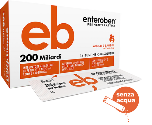 enteroben 200 miliardi probiotici