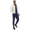 Barbour International giacca panna KENETIC MUZZO MWB0947