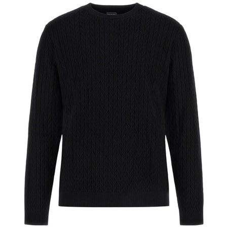 Guess pullover nero IVAN CHEVRON M5BR41 Z2ZK2 JBLK