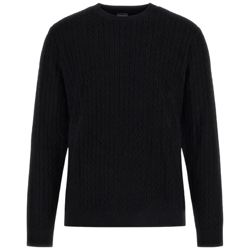 Guess pullover nero IVAN CHEVRON M5BR41 Z2ZK2 JBLK