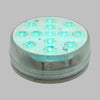 Disco sommergibile con led a luce RGB multicolore Ø8,5cm a batterie