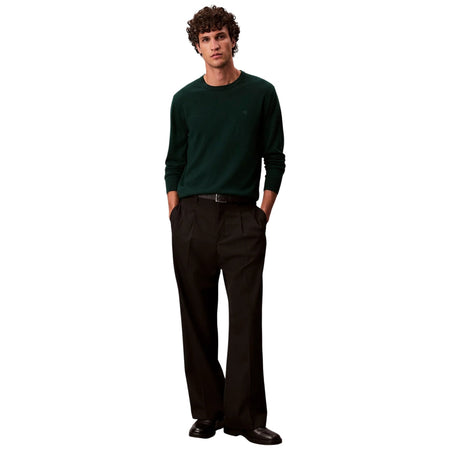 Calvin Klein maglioncino merino verde LV04LB305G0PI