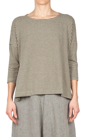 MAMA B Mama B - Maglia - 450627 - Verde/Latte da donna