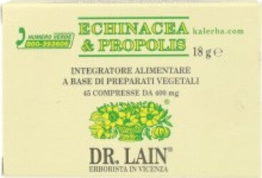 Echinacea-e-Propolis-integratore-alimentare-45-compresse-Dr.-Lain-Maurizio