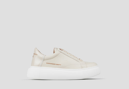 ALEXANDER SMITH Sneakers white beige eco-greenwich woman