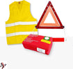 ECOCAR---Kit-Accessori-Auto,-Valigetta-di-Primo-Soccorso-Medica,-Triangolo-Omologato-e-Gilet-Catarifrangente