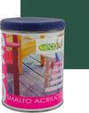 Ecolux Smalto Ecologico Satinato Acrilico Ad Acqua Inodore Per Interno Ed Esterno Giardino e giardinaggio/Piscine vasche idromassaggio e accessori/Vernici e guarnizioni/Vernici e smalti Ogomondo - Martina Franca, Commerciovirtuoso.it