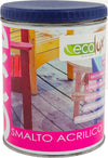Ecolux Smalto Ecologico Satinato Acrilico Ad Acqua Inodore Per Interno Ed Esterno Giardino e giardinaggio/Piscine vasche idromassaggio e accessori/Vernici e guarnizioni/Vernici e smalti Ogomondo - Martina Franca, Commerciovirtuoso.it