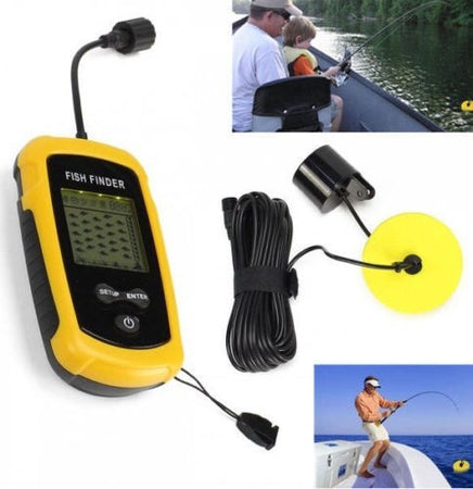 ECOSCANDAGLIO SONAR SONDA PORTATILE PESCA ACQUA DOLCE SALATA CERCA PESCI Sport e tempo libero/Caccia e Pesca/Pesca/Accessori/Attrezzatura da pesca Trade Shop italia - Napoli, Commerciovirtuoso.it