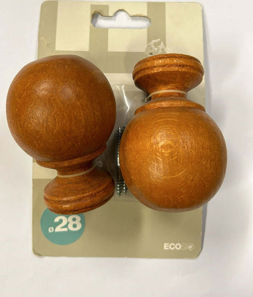 ECOSI'---FINALE-PER-BASTONI-DIAMETRO-28MM-IN-LEGNO-DI-FAGGIO-ROTONDI