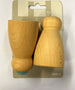 ECOSI'---FINALE-PER-BASTONI-DIAMETRO-28MM-IN-LEGNO-NATURALE***