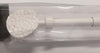 ECOSI'---KIT-ESTENSIBILE-BASTONE-TENDA-+-SUPPORTO-120-210CM---PRONTO-PER-ISTALLAZIONE-A-PARETE---POMELLO-FINALE-TONDO-BIANCO-LACCATO