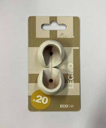 ECOSI'---SUPPORTO-PER-BASTONI-DIAMETRO-20MM-IN-LEGNO-BIANCO-2PZ