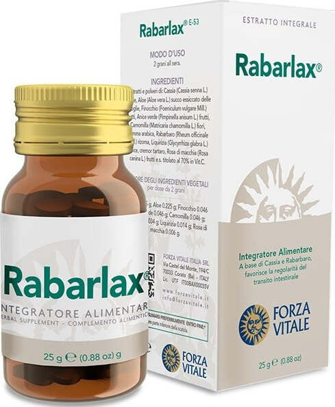 Ecosol-Forza-Vitale-Rabarlax-Benessere-intestinale-25-gr-Integratore-alimentare