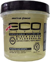 ECOSTYLER STYLING GEL BLACK CASTOR & FLAXSEED OIL 8oz (236ML) PER CAPELLI .