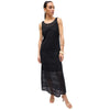 Vero Moda vestito lungo nero Honey Lace 10309293 Vestiti Vero Moda