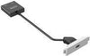 VISION TechConnect 3 - Modulares Faceplate-Kit mit Snap-ins und Kabeln - USB Typ C - wei