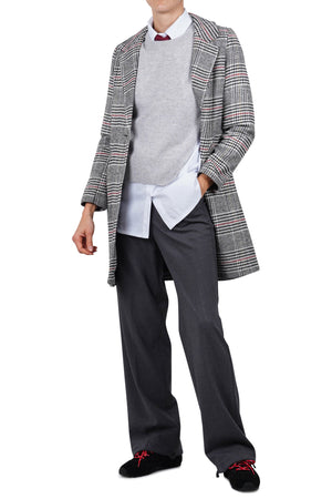 LA FEMME BLANCHE La Femme Blanche - Cappotto - 461506 - Bianco/Grigio da donna