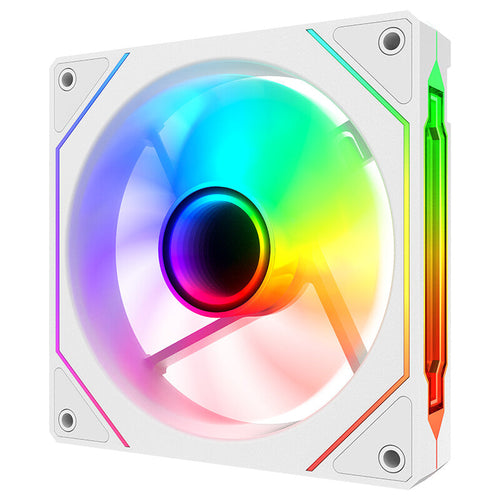 Ventola REVERSE per case INFINITY White - 12cm - ARGB Sync 5V 3pin - 4pin PWM - BULK