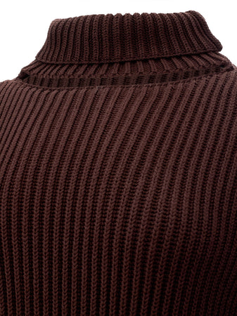 Bottega Veneta Abito a Costine Chunky Cotton da donna
