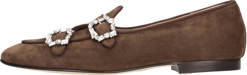 EDHEN-Scarpe-basse-Marrone-da-donna