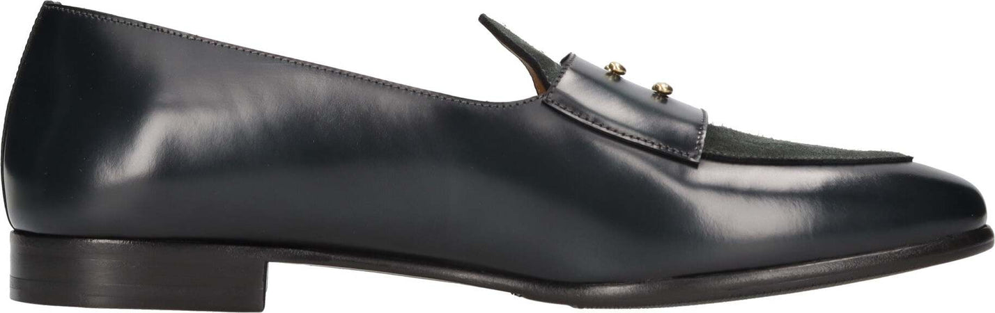 EDHEN-Scarpe-basse-Verde-da-uomo