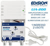 Kit completo Antenna TV Digitale Terrestre con amplificatore da interno Alto Guadagno 24dB