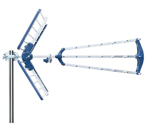 Kit completo Antenna TV Digitale Terrestre con amplificatore da interno Alto Guadagno 24dB