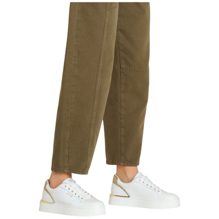 Liu Jo scarpe bianche oro sneakers platform PRETTY
