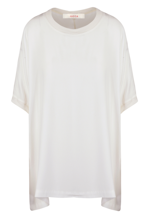 JUCCA Jucca - T-shirt - 451718 - Panna da donna