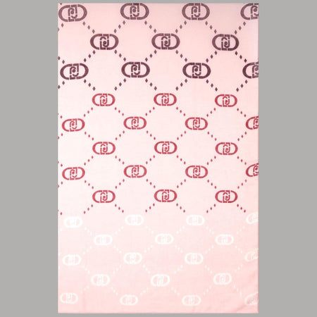 Liu Jo stola con logo 70x180 lilla degrade 2F5080T0300