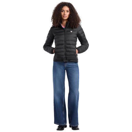 Guess piumino nero con cappuccio GJ W5RL99 WHAB2 JBLK