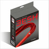 Eesh Flogger Frusta eco-pelle Rossa Manico Rigido Con Frange Gatto Nove Code Lunghezza 64 Cm Salute e cura della persona/Erotismo e contraccezione/Bondage/Cinghie Kondorama - Martinsicuro, Commerciovirtuoso.it