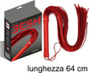 Eesh Flogger Frusta eco-pelle Rossa Manico Rigido Con Frange Gatto Nove Code Lunghezza 64 Cm Salute e cura della persona/Erotismo e contraccezione/Bondage/Cinghie Kondorama - Martinsicuro, Commerciovirtuoso.it