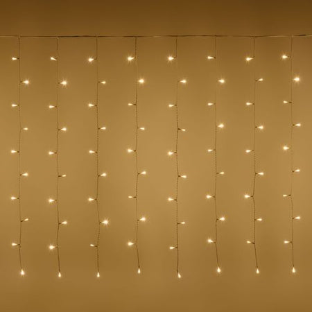 Cascata luci con led per esterno decorazione natalizie 320 cm