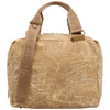 YNot borsa Boston bag small beige linea GUM stampa Roma GUM009S5
