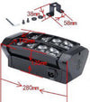 Effetti Luce A Testa Mobile Multiraggio Rush Multi Beam Mini Spider 8 Raggi Beam Elettronica e telefonia > Accessori Audio e Video > Effetti Luce Trade Shop italia - Napoli, Commerciovirtuoso.it