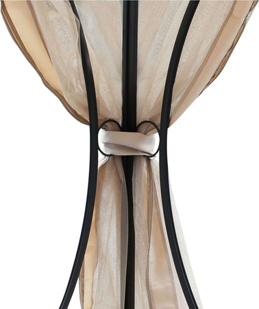 EFFIGIES---gazebo-da-giardino-3x3-in-metallo-completo-di-zanzariere-Antracite-Milani-Home
