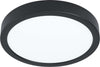 EGLO---PLAFONIERA-FUEVA-5-LED-IN-METALLO-NERO-17W-NEUTRAL-WHITE-210-MM