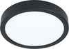 EGLO---PLAFONIERA-FUEVA-5-LED-IN-METALLO-NERO-17W-WARM-WHITE-210-MM
