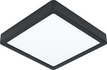 EGLO---PLAFONIERA-FUEVA-5-QUADRATA-A-LED-IN-METALLO-NERO-17W-NEUTRAL-WHITE-210-MM