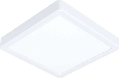 EGLO---PLAFONIERA-FUEVA-QUADRATA-5-LED-INMETALLO-BIANCO-17W-WARM-WHITE-210-MM