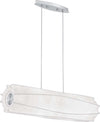 Eglo-Lampada-a-sospensione-COCOON-teadoro,-Cromo/Bianco,-Metallo/Plastica,-91921
