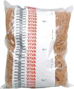 Elastico - caucciU' - D 50 mm - 1 kg - Viva Cancelleria e prodotti per ufficio/Archivio ufficio e accessori per scrivania/Nastri colle elastici e graffette/Elastici Eurocartuccia - Pavullo, Commerciovirtuoso.it