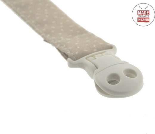 Elastico Ciucio Sky Beige/Pioggia Prima infanzia/Succhietti e massaggiagengive/Catenelle porta succhietto La Casa Del Bebè - Napoli, Commerciovirtuoso.it