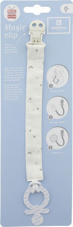 Elastico Ciucio Sky Beige/Star Prima infanzia/Succhietti e massaggiagengive/Catenelle porta succhietto La Casa Del Bebè - Napoli, Commerciovirtuoso.it