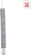 Elastico Ciucio Vichy Grigio 2X21.5X1 Cm Prima infanzia/Succhietti e massaggiagengive/Catenelle porta succhietto La Casa Del Bebè - Napoli, Commerciovirtuoso.it