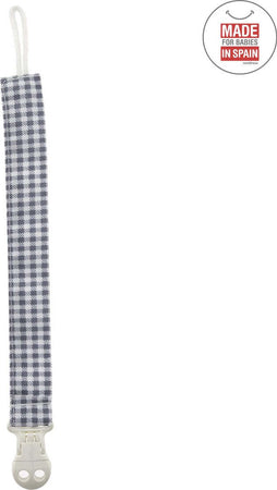 Elastico Ciucio Vichy Grigio 2X21.5X1 Cm Prima infanzia/Succhietti e massaggiagengive/Catenelle porta succhietto La Casa Del Bebè - Napoli, Commerciovirtuoso.it