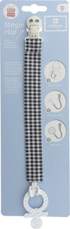 Elastico Ciucio Vichy Grigio Scuro 2X21.5X1 Cm Prima infanzia/Succhietti e massaggiagengive/Catenelle porta succhietto La Casa Del Bebè - Napoli, Commerciovirtuoso.it