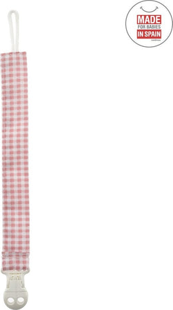 Elastico Ciucio Vichy Rosa 2X21.5X1 Cm Prima infanzia/Succhietti e massaggiagengive/Catenelle porta succhietto La Casa Del Bebè - Napoli, Commerciovirtuoso.it